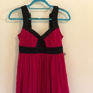 Forever 21 HOT PINK Knit top/Tunic Dress size M